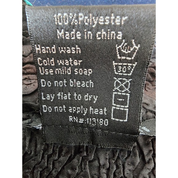 Tania Nardi Jacket Womens Large Reversible Crinkle Stretch Boho Artsy Abstract - Picture 12 of 15